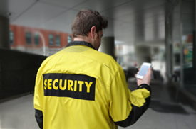 Security guard site visit