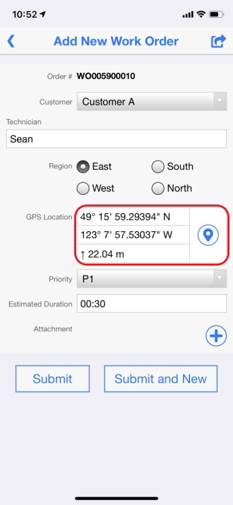 Flowfinity - Leica high precision GPS