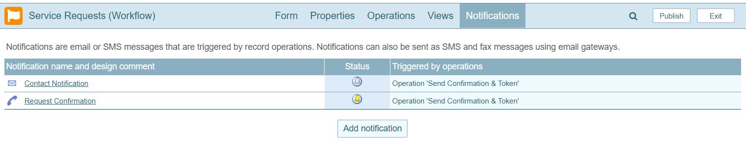 Flowfinity - Set up SMS notifications