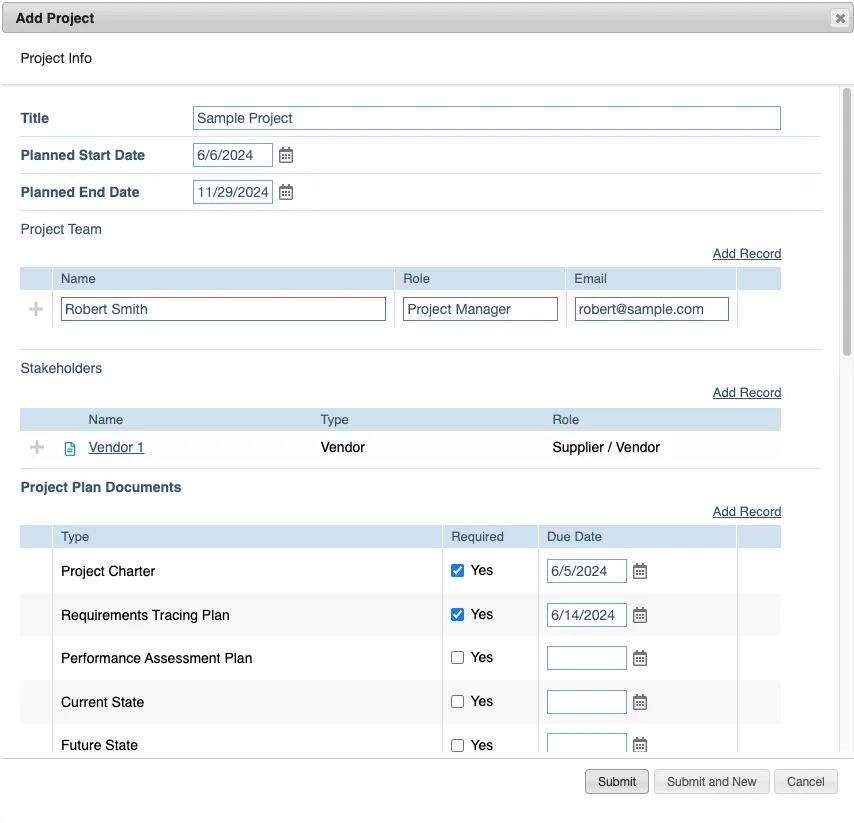 Project Management Application Bundle